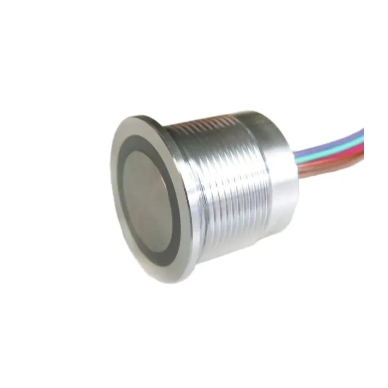 RS PRO Illuminated Momentary Piezo Switch RGB LED 22 mm Panel Cutout IP68 Rated, 1A, Operating -20°C to 65°C IP68