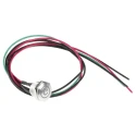 RS PRO Illuminated Momentary Push Button Switch Panel Mount 16 mm Cutout SPST Green LED IP67 36 V dc 175-8632