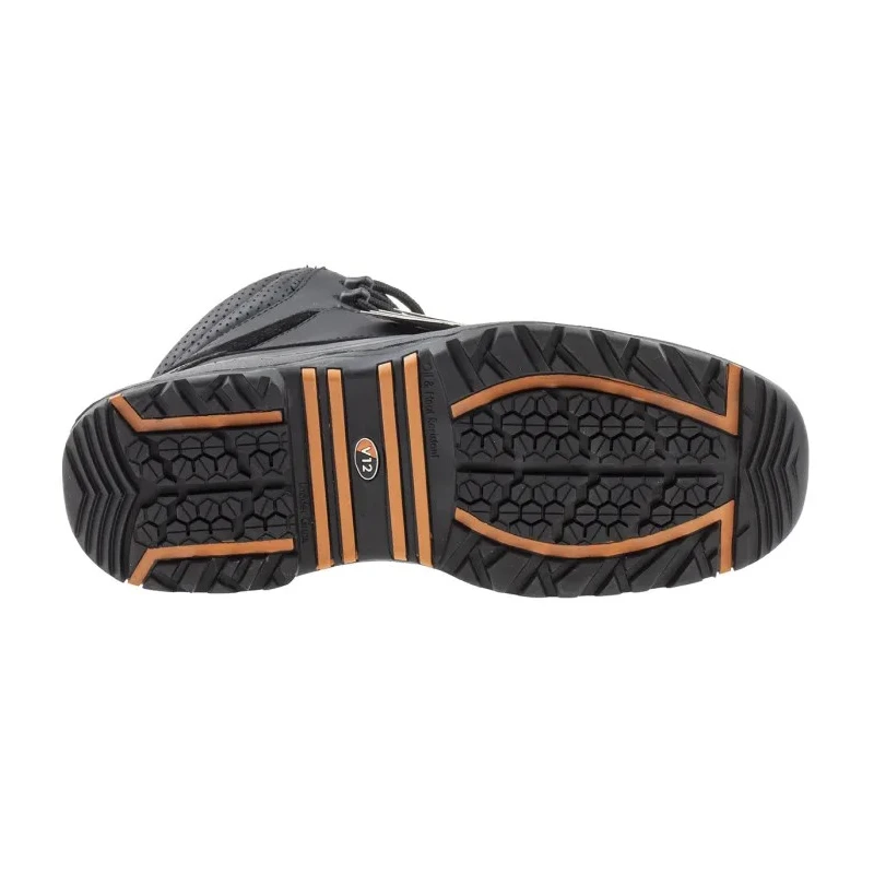 V12 Footwear Bison Black Composite Toe Capped Safety Boots Size 8 EU 42 EN ISO 20345:2011 S3 HRO SRC VR600.01/08