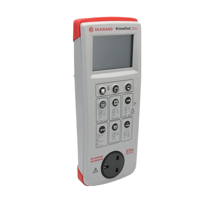 Seaward PrimeTest 250+ Pro Bundle UK PAT Testing Kit Class I Automatic Tester Battery Operated 225-254V 403A952