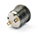 RS PRO Push Button Switch, Momentary, Panel Mount, 16 mm Cutout, SPST, IP67, 36 V dc 175-9130