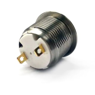 RS PRO Push Button Switch, Momentary, Panel Mount, 16 mm Cutout, SPST, IP67, 36 V dc 175-9130
