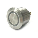 RS PRO Illuminated Momentary Push Button Switch, Panel Mount, 16 mm Cutout, SPST, Green & Red LED, IP67, 36 V dc 175-9142