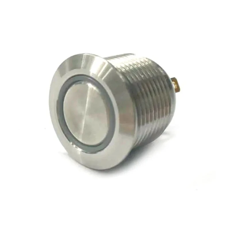 RS PRO Illuminated Momentary Push Button Switch, Panel Mount, 16 mm Cutout, SPST, Green & Red LED, IP67, 36 V dc 175-9142