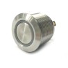 RS PRO Illuminated Momentary Push Button Switch, Panel Mount, 16 mm Cutout, SPST, Green & Red LED, IP67, 36 V dc 175-9142
