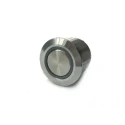 RS PRO Illuminated Momentary Push Button Switch, Panel Mount, 16 mm Cutout, SPST, RGB LED, IP67, 36 V dc 175-9140