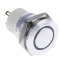 RS PRO Illuminated Push Button Switch, Latching, Panel Mount, 16 mm Cutout, SPST, Yellow LED, IP67, 36 V dc 175-9147
