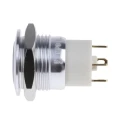 RS PRO Illuminated Push Button Switch, Latching, Panel Mount, 16 mm Cutout, SPST, Yellow LED, IP67, 36 V dc 175-9147