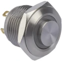 RS PRO Illuminated Push Button Switch Momentary Panel Mount SPST Yellow LED IP67 36V DC 175-9180