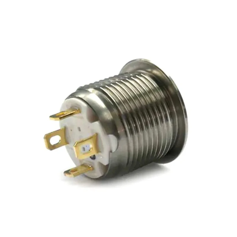 RS PRO Illuminated Push Button Switch, Momentary, Panel Mount, 16 mm Cutout, SPST, Green LED, IP67, 36 V dc 175-9187