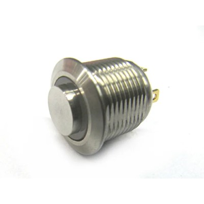 RS PRO Illuminated Momentary Push Button Switch, Panel Mount, 16 mm Cutout, SPST, Red LED, IP67, 36 V dc 175-9181