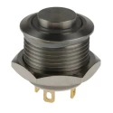 RS PRO Illuminated Momentary Push Button Switch, Panel Mount, 16 mm Cutout, SPST, Green LED, IP67, 36 V dc 175-9206