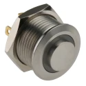 RS PRO Illuminated Push Button Switch Momentary Panel Mount 16 mm Cutout SPST Yellow LED IP67 36 V dc 175-9207