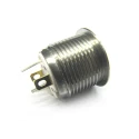 RS PRO Illuminated Momentary Panel Mount Push Button Switch, 16 mm Cutout, SPST RGB LED, IP67, 36 V dc 175-9213