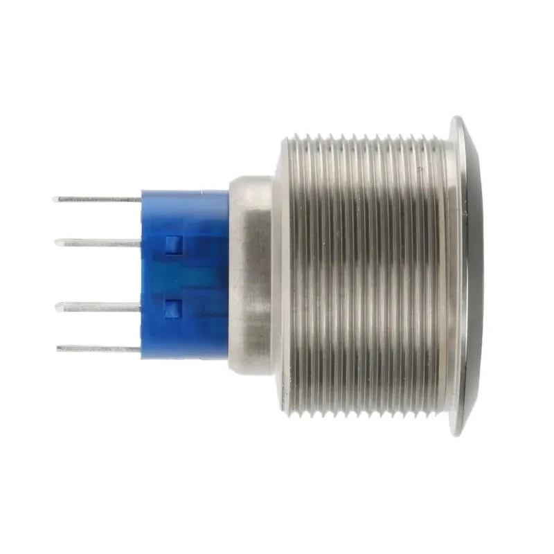 RS PRO Push Button Switch, Latching, Panel Mount, SPDT, IP67, 25.2 mm Cutout, 250 V AC, 3-5A Switch Contact Current 175-9265