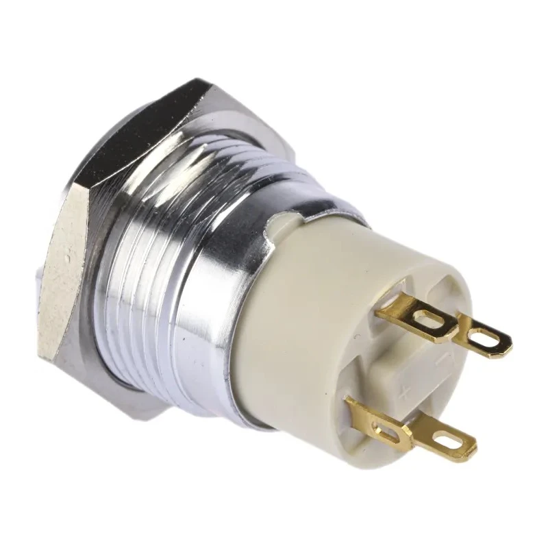 RS PRO Illuminated Push Button Switch, Latching, Panel Mount, 16 mm Cutout, SPST, Green LED, IP67 Rated, 36 V DC 175-9283