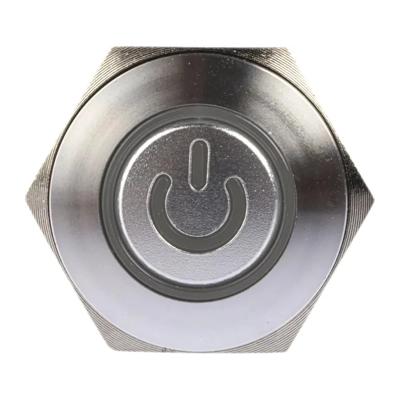 RS PRO Illuminated Push Button Switch, Latching, Panel Mount, 16 mm Cutout, SPST, Green LED, IP67 Rated, 36 V DC 175-9283