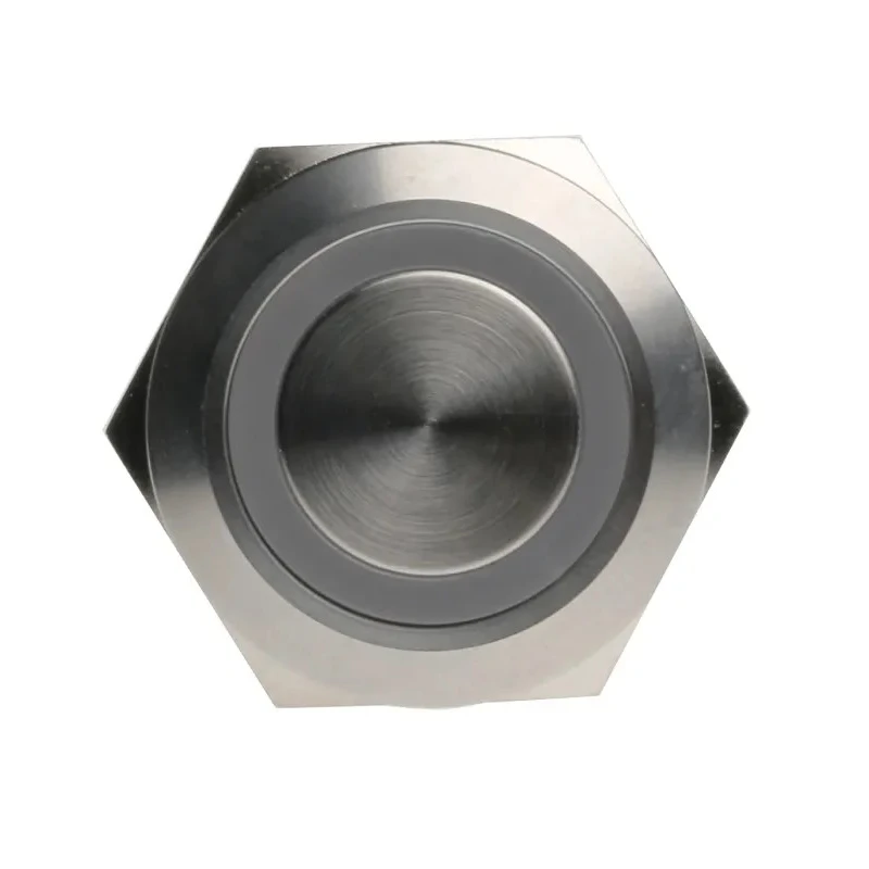 RS PRO Illuminated Push Button Switch, Latching, Panel Mount, 22.2 mm Cutout, SPDT, Yellow LED, IP67, 250 V AC, 3-5 175-9314