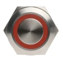 RS PRO Illuminated Momentary Push Button Switch Panel Mount DPDT Red LED IP67 250 V 175-9284