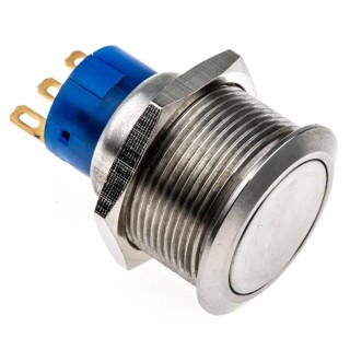 RS PRO Push Button Switch Momentary Panel Mount SPDT IP67 250 V 3, 5A 175-9333
