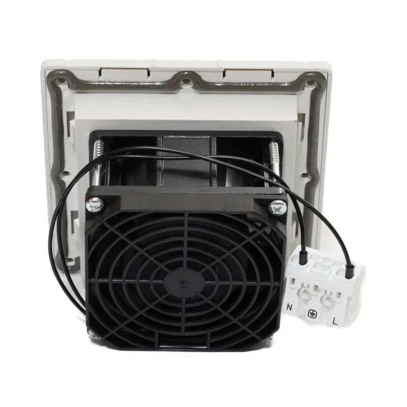 RS PRO Filter Fan, Square Configuration, 230V AC, 13W Power, 39 m³/h Filtered Air Flow, 48 m³/h Unimpeded Air Flow IP54
