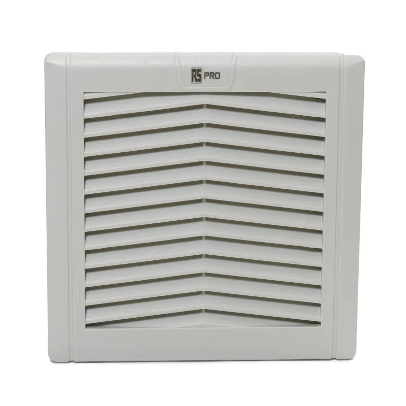 RS PRO Filter Fan 230V AC 138 m³/h Filtered Airflow 162 m³/h Unimpeded Airflow IP54 125 mm x 125 mm IP54
