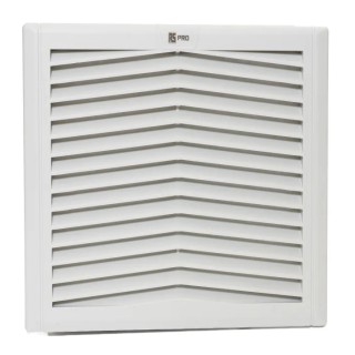 RS PRO Filter Fan, 230V AC, 19W Power, 138 m³/h Filtered Air Flow, 162 m³/h Unimpeded Air Flow, , 177 mm x 177 mm Face IP54