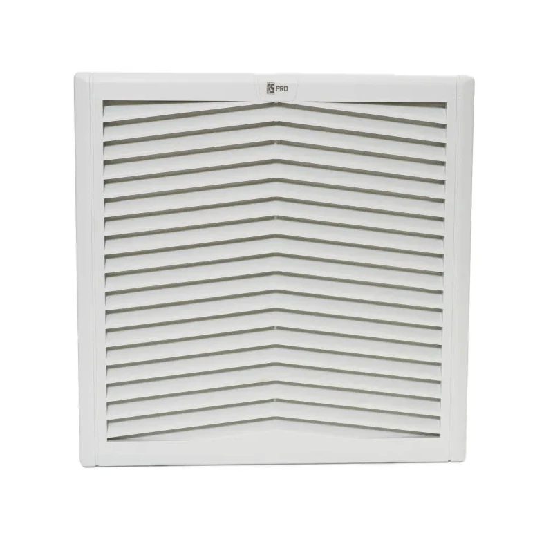 RS PRO Filter Fan 230V AC 50W 586 m³/h Filtered Air Flow 671 m³/h Unimpeded Air Flow Bearing Ball Square Configuration IP54
