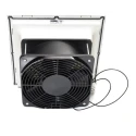 RS PRO Filter Fan 230V AC 50W 586 m³/h Filtered Air Flow 671 m³/h Unimpeded Air Flow Bearing Ball Square Configuration IP54