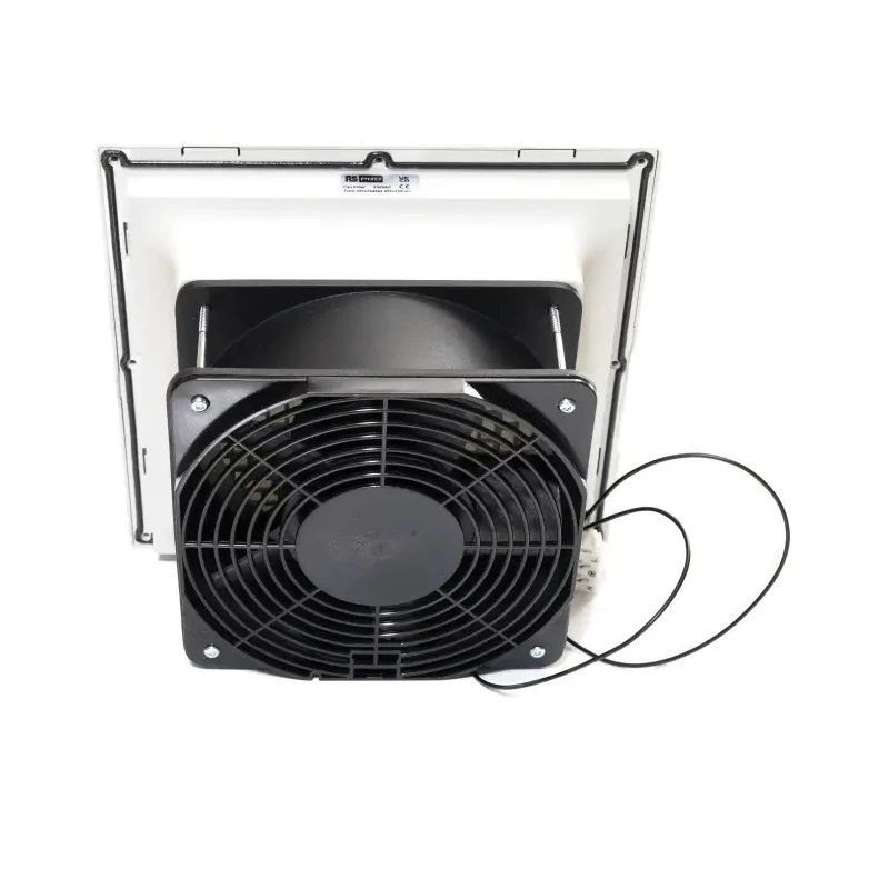 RS PRO Filter Fan 230V AC 50W 586 m³/h Filtered Air Flow 671 m³/h Unimpeded Air Flow Bearing Ball Square Configuration IP54