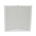 RS PRO Filter Fan, 230V AC, 70W, 1200 m³/h Filtered, 1400 m³/h Unimpeded, IP54, 291 mm x 291 mm, Square, Ball Bearing IP54