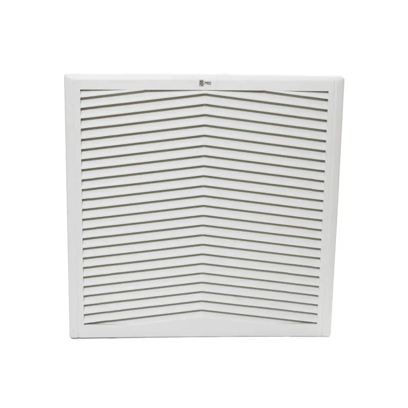 RS PRO Filter Fan, 230V AC, 70W, 1200 m³/h Filtered, 1400 m³/h Unimpeded, IP54, 291 mm x 291 mm, Square, Ball Bearing IP54