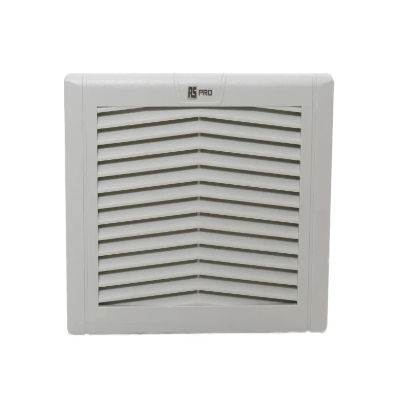 RS PRO Filter Fan 115V AC 19W 138 m³/h Filtered Air Flow 162 m³/h Unimpeded Air Flow IP54 125 mm x 125 mm IP54