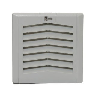RS PRO Filter Fan 24V DC, 4.8W Power, 84 m³/h Filtered Air Flow, IP54 Rated, 92 mm Square Face IP54