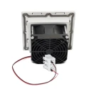 RS PRO Filter Fan 24V DC, 4.8W Power, 84 m³/h Filtered Air Flow, IP54 Rated, 92 mm Square Face IP54