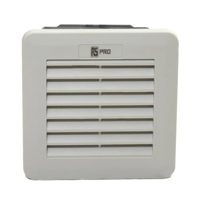 RS PRO Filter Fan 230V AC 13W 39 m³/h Filtered Air Flow 48 m³/h Unimpeded Air Flow IP54 92mm x 92mm IP54