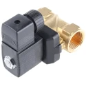 Burkert Solenoid Valve 2 Port Normally Closed DN 10 to 65 mm Brass Body 230V ac 221621