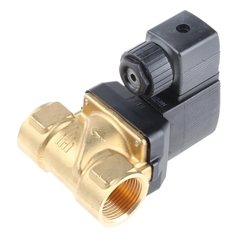 Burkert Solenoid Valve 2 Port Normally Closed DN 10 to 65 mm Brass Body 230V ac 221621