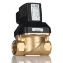 Burkert Solenoid Valve 2 Port NC Brass Body 24V DC 10 bar Operating Pressure 20mm Orifice 221630
