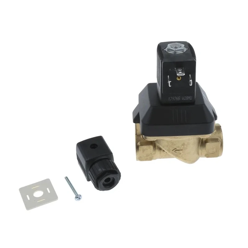 Burkert Solenoid Valve, 2 Port, NC, DN 10 to 65 mm, Brass Body, 230V AC, 10 bar, IP65 221633