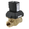 Burkert Solenoid Valve, 2 Port, NC, DN 10 to 65 mm, Brass Body, 230V AC, 10 bar, IP65 221633
