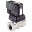 Burkert 2 Port Normally Closed Stainless Steel Solenoid Valve G3/8, 230V AC, 10 bar Max Pressure 221761