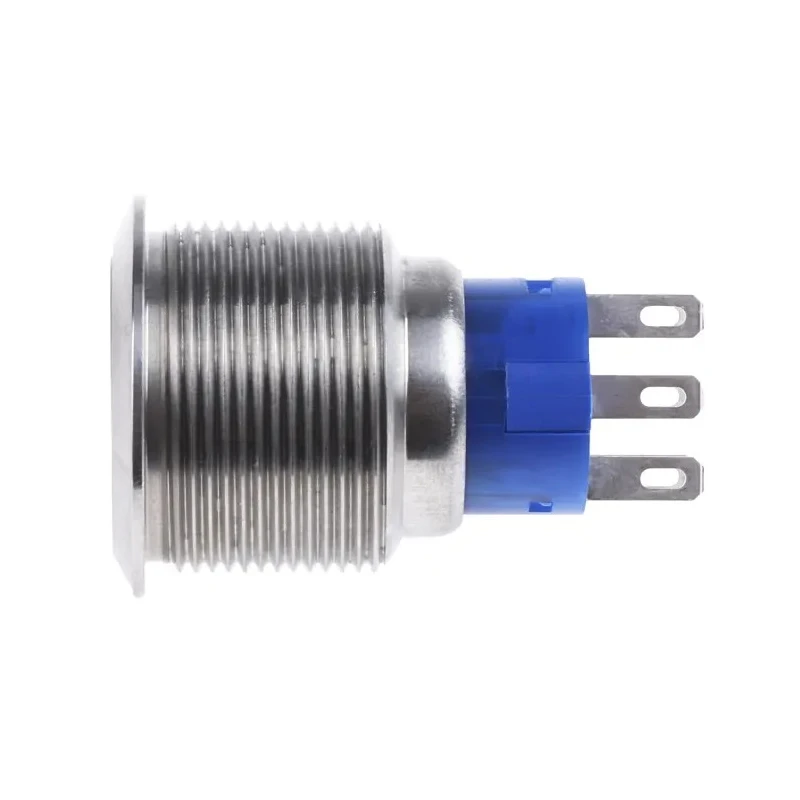 RS PRO Push Button Switch Momentary Panel Mount DPDT IP67 22.2 mm Cutout 250 V 3, 5A 175-9749