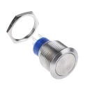 RS PRO Push Button Switch Momentary Panel Mount DPDT IP67 22.2 mm Cutout 250 V 3, 5A 175-9749