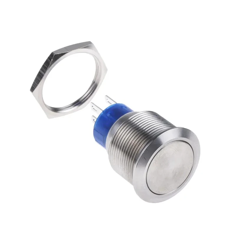 RS PRO Push Button Switch Momentary Panel Mount DPDT IP67 22.2 mm Cutout 250 V 3, 5A 175-9749