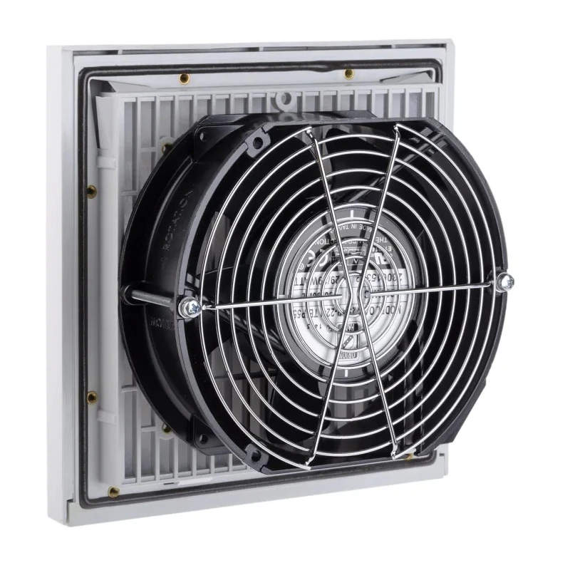 RS PRO Filter Fan, 230V AC, 35W, 239.6 m³/h Filtered Air Flow, 399.3 m³/h Unimpeded Air Flow, , 209 mm x 209 mm, Ball IP54