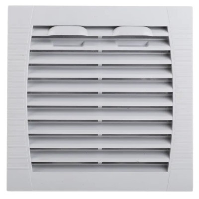RS PRO 230V AC Filter Fan 15W, 113.8 m³/h Filtered Air Flow, 180.1 m³/h Unimpeded, IP55 IP54, 156 mm x 156 mm, Ball 175-9803