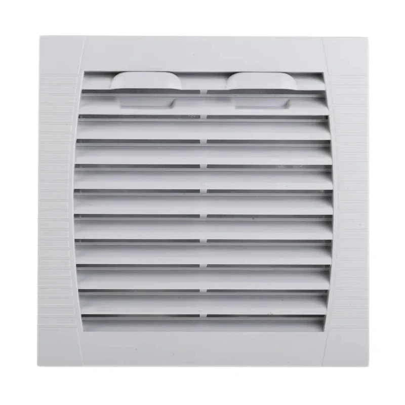 RS PRO 230V AC Filter Fan 15W, 113.8 m³/h Filtered Air Flow, 180.1 m³/h Unimpeded, IP55 IP54, 156 mm x 156 mm, Ball 175-9803