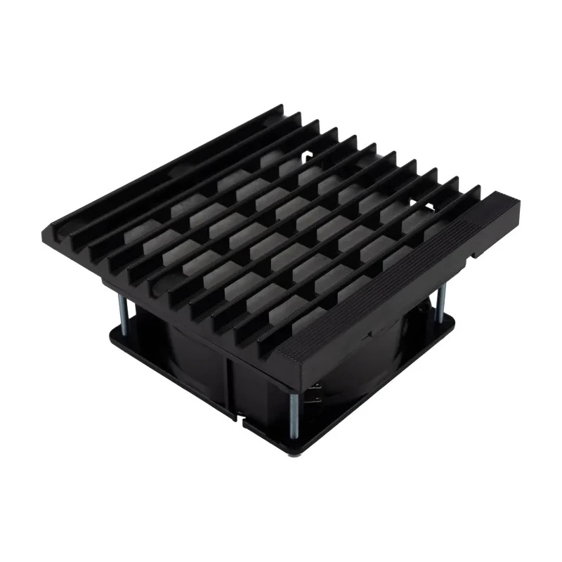 RS PRO AC 230V 15W Filter Fan 180.1 m³/h Air Flow, 113.8 m³/h Filtered, IP54 IP55, Ball Bearing, 148.5 x 148.5 x 175-9805