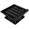 RS PRO AC 230V 15W Filter Fan 180.1 m³/h Air Flow, 113.8 m³/h Filtered, IP54 IP55, Ball Bearing, 148.5 x 148.5 x 175-9805